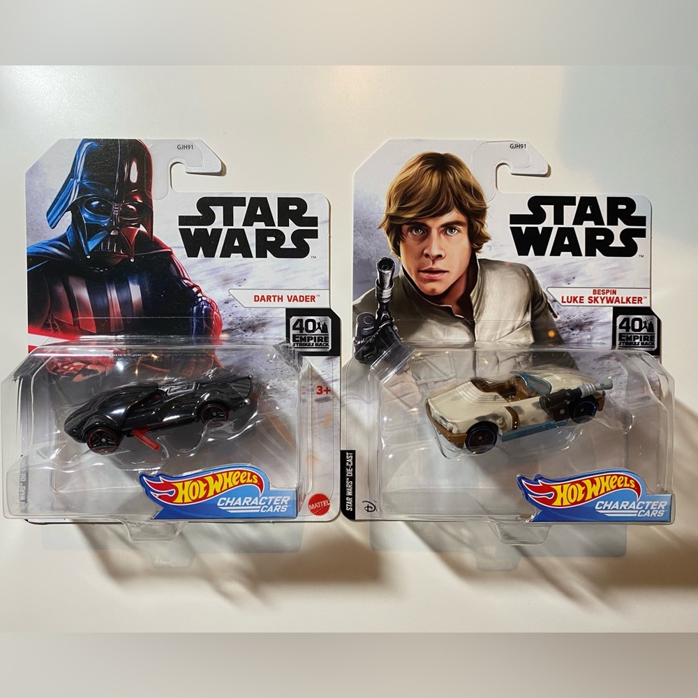 STAR WARS HOT WHEELS Darth Vader X Luke Skywalker